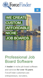 Mobile Screenshot of forcefinder.com
